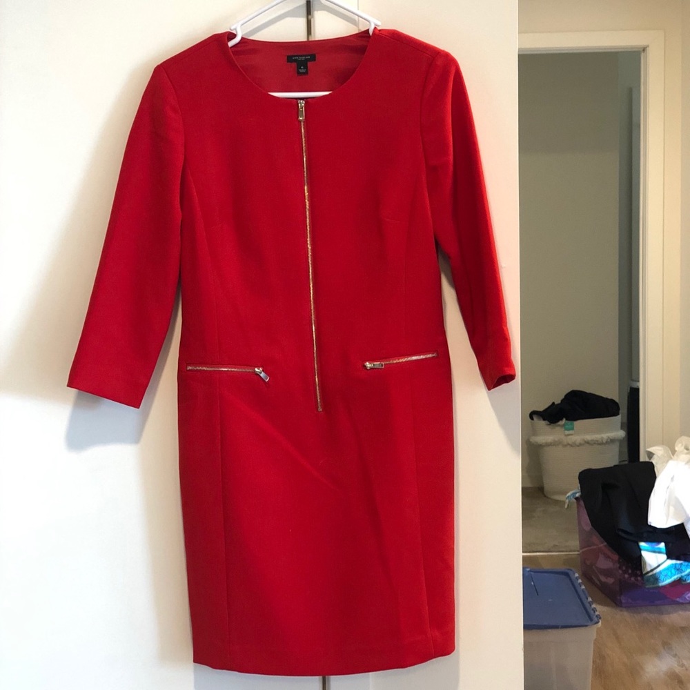Ann Taylor Red Dress